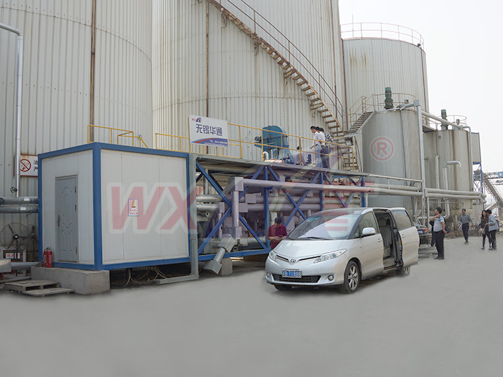 蘇州凱達30噸移動一體式改性瀝青設備